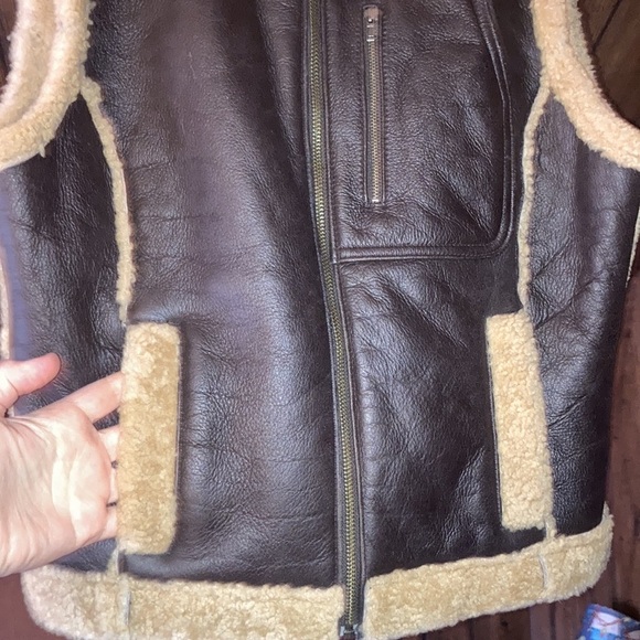 Sundance genuine leather vest - Picture 3 of 6
